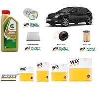 Kit Tagliando + 5 Litri Olio per Seat Ibiza 4 IV 6J 1.6 TDi 77 Kw 105 Hp Cv