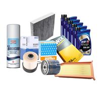 KIT TAGLIANDO 5 LT OLIO ELF 5W30 RN0720 + 4 FILTRI RENAULT CLIO IV CAPTUR 15 DCi