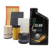 OLIO MOTORE AUTO SELENIA TUBO DIESEL 10W-40 ACEA A3/B3 API CF/SG LT 1 (34112)