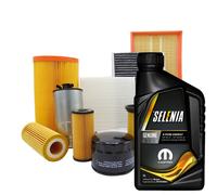 KIT TAGLIANDO 5 LT OLIO SELENIA K 5W40+3 FILTRI ALFA 159 1.8 TB 16V dal 2005