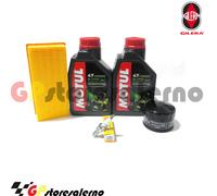 KIT TAGLIANDO 5100 10W40 FILTRO OLIO ARIA CANDELA GILERA 500 NEXUS E3 2009