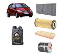 Kit tagliando + 6L olio motore IPC Ultraplus 5W30 X per W169 A160CDI/A180CDI/200CDI (2004-2012)