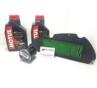 KIT TAGLIANDO 7100 10W40 FILTRO OLIO ARIA SH 300 2007 2008 2009 2010 2011 2012 2013 2014 2015 2016