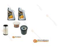 Kit tagliando AIXAM MINAUTO KUBOTA Z482 F.A. CILINDR. filtro olio aria gasolio