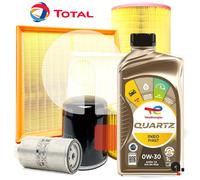 Kit Tagliando Alfa Romeo Giulietta 1.6 JTD Euro 6 4 Filtri + 5LT Olio Total 0W30