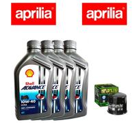 KIT TAGLIANDO APRILIA RSV4 RACING FACTORY 2017 1000 SHELL10W40 FILTRO OLIO HIFLO