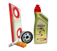 KIT/TAGLIANDO Aprilia Shiver 750 2007 2016 Castrol 15W50 filtro olio aria candel