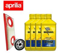 KIT/TAGLIANDO Aprilia Shiver GT 750 2009 XTM 20W50 filtro olio aria originale