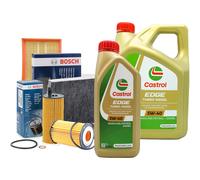 Kit tagliando AUDI A4 B8 e AUDI A4 B8 Avant con CASTROL 5W40