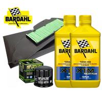 KIT TAGLIANDO BARDAHL PER HONDA SH 300 07/20 XTM Synt Scooter 10W40 filtro olio