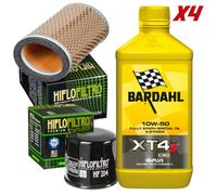 KIT TAGLIANDO BARDAHL XT4-S 10W50 FILTRO OLIO ARIA BONNEVILLE 865 STEVE MCQUEEN