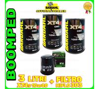 KIT TAGLIANDO BARDAHL XT4S 10W40 3L FILTRO 303 YAMAHA YZF600 R-H 03BD32F4