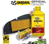 Kit tagliando Bardahl XTC 10W40 filtro aria candela SYM HD2 I 200 2011 2012 2013