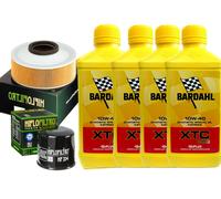 KIT TAGLIANDO BARDAHL XTC 10W40 FILTRO OLIO ARIA KAWASAKI VN 800 DRIFTER 2003/06