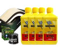 KIT TAGLIANDO BARDAHL XTC 10W40 FILTRO OLIO ARIA KAWASAKI ZX-10R NINJA 2004/2005