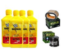 KIT TAGLIANDO BARDAHL XTC 10W50 FILTRO OLIO ARIA TRIUMPH 955 I DAYTONA 2005/2006