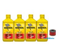 KIT TAGLIANDO BARDAHL XTC C60 10W-40 MOTO+FILTRO 111 HONDA GL 500 D SILVERWING