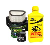 Kit tagliando Bardahl XTC C60 10W40 filtro olio aria HifloFiltro HF138 HFA3907