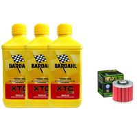 Kit tagliando Bardahl XTC C60 10W40 filtro olio Hiflo Yamaha XT 660 X 2004/2014