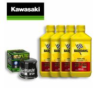 KIT/TAGLIANDO BARDAHL XTC C60 10W40 FILTRO OLIO PER KAWASAKI ZX/600 2002 AL 2004