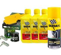 KIT TAGLIANDO BARDAHL XTC C60 15W50 FILTRO OLIO ARIA CANDELE SPRAY ER-6N 2006