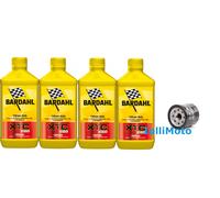 KIT TAGLIANDO BARDAHL XTC C60 15W50 MOTO+FILTRO 204 Triumph Speed Four 600