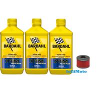 KIT TAGLIANDO BARDAHL XTM 10W-40 MOTO+FILTRO 111 HONDA CB 450 S- N 1985/1989