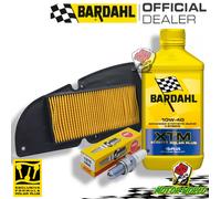 Kit tagliando Bardahl XTM 10W40 filtro aria candela SYM HD EVO 125 2009 2010
