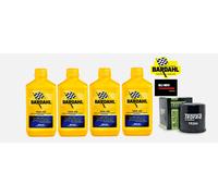 KIT TAGLIANDO BARDAHL XTM 10W40 FILTRO OLIO 204 KAWASAKI GPZ 500 S 1994/2003