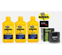 KIT TAGLIANDO BARDAHL XTM 10W40 MOTO FILTRO OLIO Suzuki DL V-Strom 650 A ABS XT