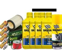 KIT TAGLIANDO BARDAHL XTM 20W50 FILTRO OLIO ARIA CANDELE SPRAY Z 750 1980 1982