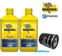 KIT TAGLIANDO BARDAHL XTM SCOOTER 5W40 FILTRO OLIO APRILIA SPORT CITY 125