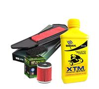 Kit tagliando Bardahl XTM Scooter 5W40 filtro olio aria Yamaha X-Max 300