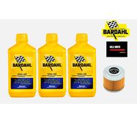 KIT TAGLIANDO BARDAHL XTM SYNT 10W40 FILTRO OLIO BMW F 650 GS ABS CS Scarver Dak
