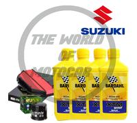 Kit tagliando Bardahl XTM Synt 20W50 filtro olio aria Suzuki GSX-R/GSX-S 1000
