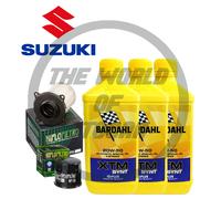 Kit tagliando Bardahl XTM Synt 20W50 filtro olio aria Suzuki VZ M Marauder 800