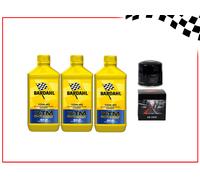 KIT TAGLIANDO BARDHAL 3 LT XTM 10W40 + F. OLIO ORIG PER HONDA NC 700 - 750