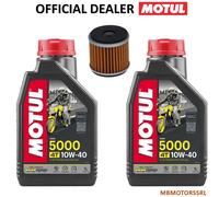 KIT TAGLIANDO BENELLI BN 251 2016/2018 OLIO MOTUL 10W40 + FILTRO OLIO SPECIFICO