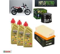 KIT TAGLIANDO BMW F 800 R 2010 2016 FILTRO OLIO ARIA CASTROL POWER 1 15W-50 MOTO