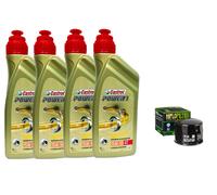 KIT TAGLIANDO BMW K 1300 R 2009 AL 2012 CASTROL 15W50 FILTRO OLIO HIFLO
