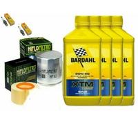 KIT/TAGLIANDO BMW R/1100 RT 1999 2001 BARDAHL XTM 20W50/FILTRO OLIO ARIA CANDELE