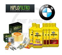 KIT/TAGLIANDO BMW R/1150 GS BARDAHL XTC 10W40 /OLIO ARIA BENZINA CANDELE CAMBIO