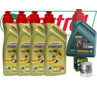 KIT TAGLIANDO BMW R 1150/R ROCKSTER 4 CASTROL 10W40 FILTRO OLIO + OMAGGIO