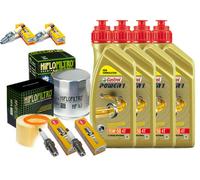 KIT/TAGLIANDO BMW R 1150 RS 2003 2005 CASTROL 15W50 FILTRO OLIO ARIA CANDELE