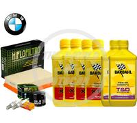KIT/TAGLIANDO BMW R/1200/GS/R/RS XTC 10W40 FILTRO OLIO ARIA CANDELE T&D/75W90