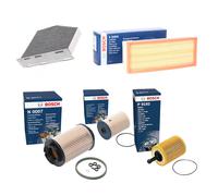 KIT TAGLIANDO BOSCH 4 FILTRI GOLF V 1.9 TDI 77 KW 105 Cv BKC