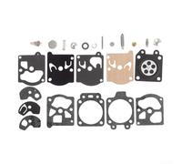 KIT TAGLIANDO CARBURATORE SPECIFICO PER K10 WAT con 24 membrane di ricambio e guarnizioni per tosaerba e per uso motosega