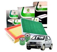 Kit Tagliando Castrol 3 Filtri Aria Olio Abitacolo Per Fiat Punto 1.2