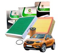 Kit Tagliando Castrol 3 Filtri Aria Olio Abitacolo Per Opel Mokka X