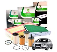 Kit Tagliando Castrol 4 Filtri Audi A3 2.0 TDI